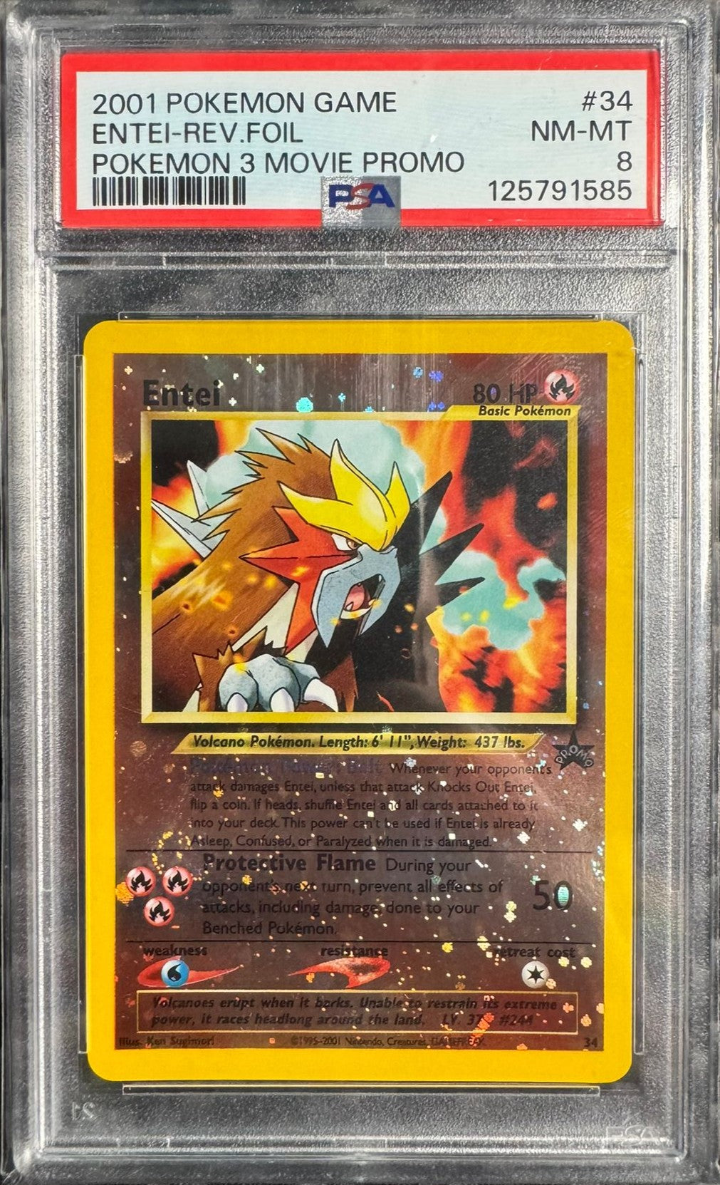 Entei (PSA NM-MT 8)