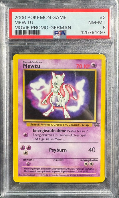 Mewtu (PSA NM-MT 8)