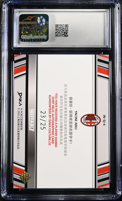 Yacine Adli 23/25 (CGC Mint 9)