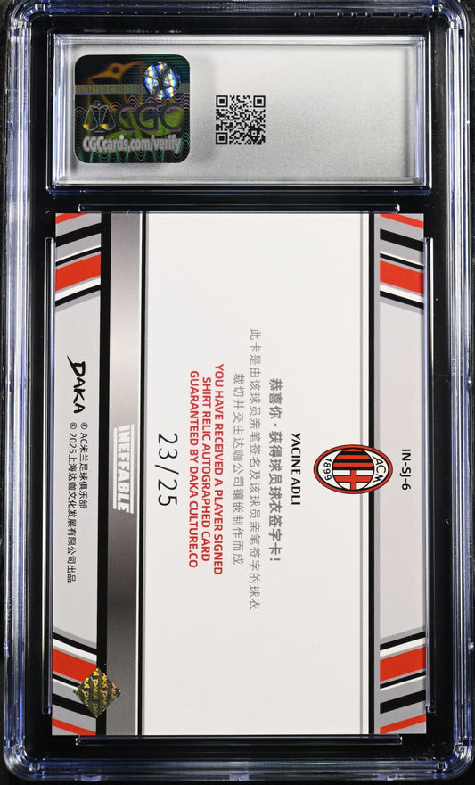 Yacine Adli 23/25 (CGC Mint 9)