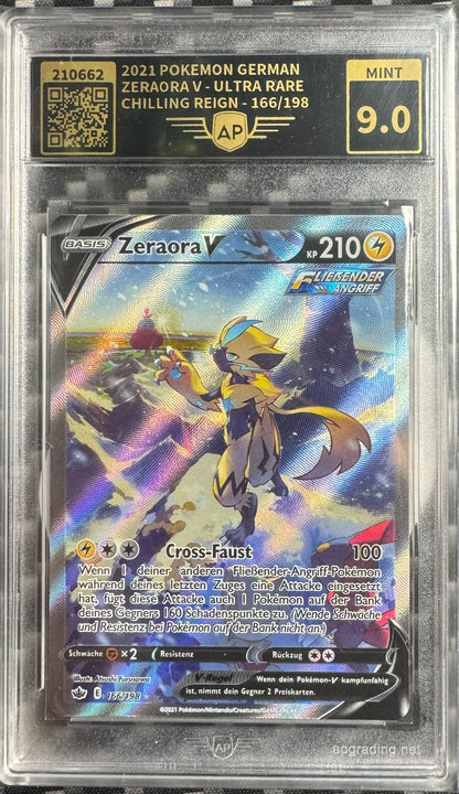 Zeraora V (AP Mint 9.0)