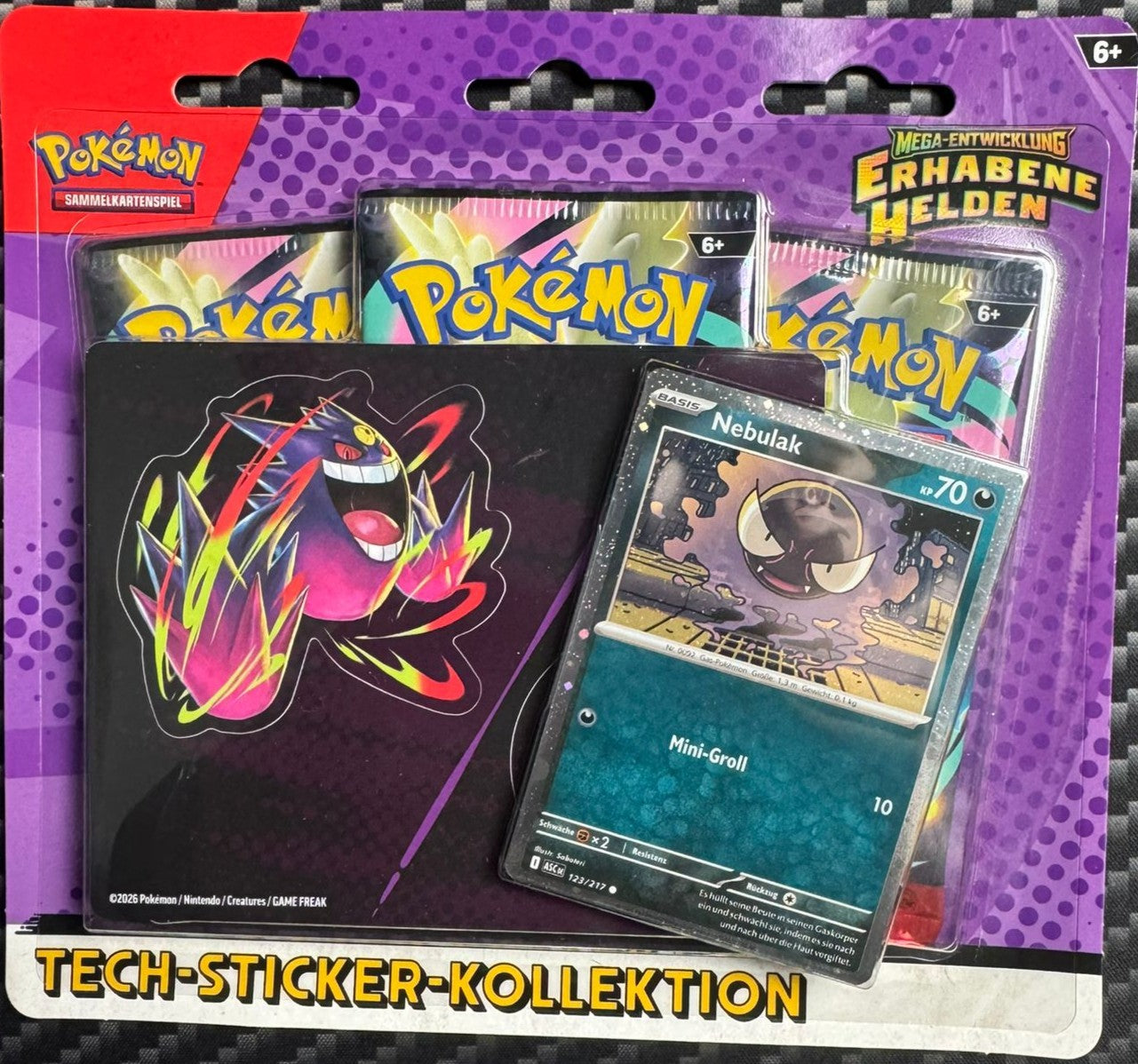 Erhabene Helden Sticker Kollektion